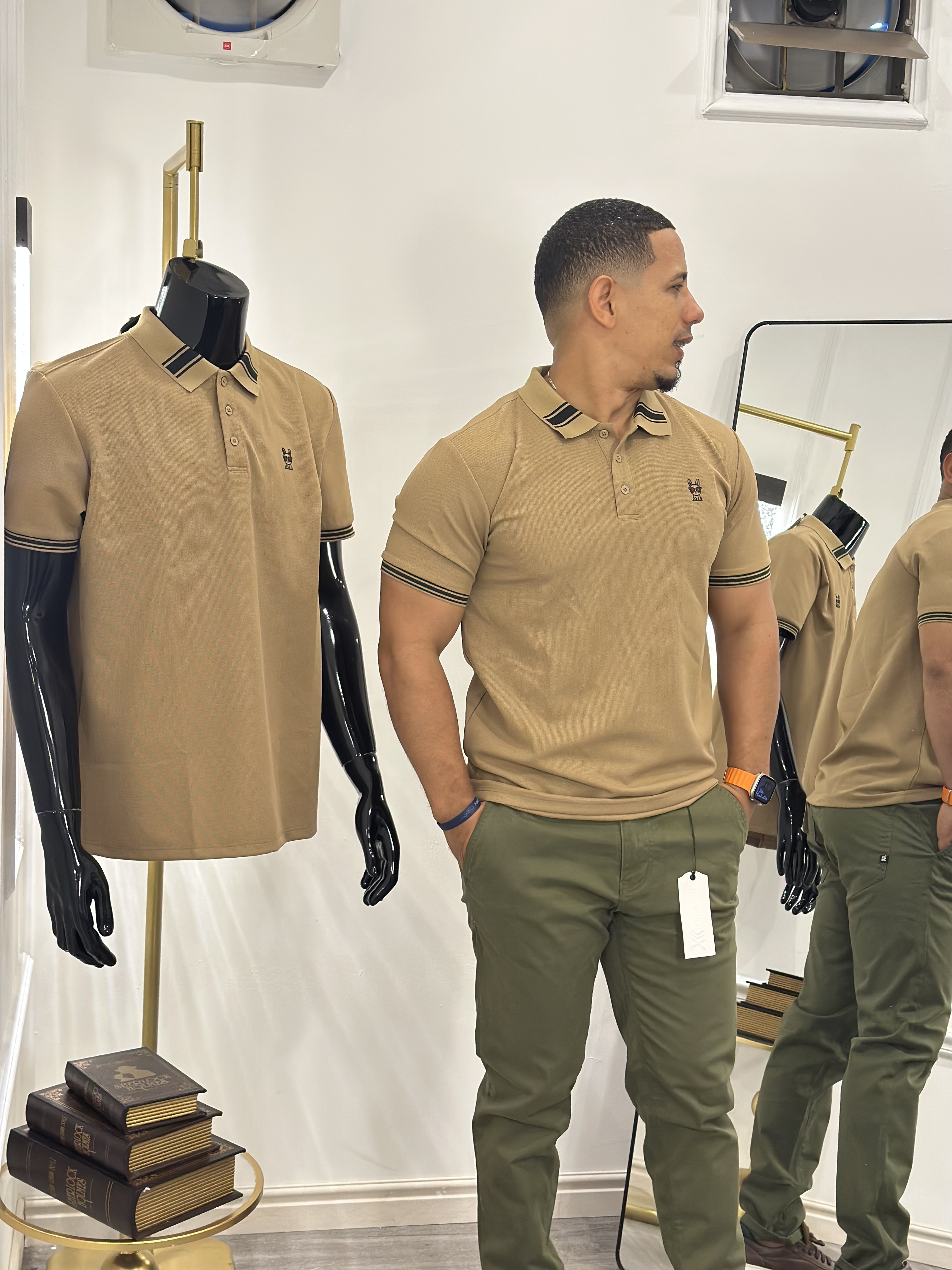 Polo de cuello